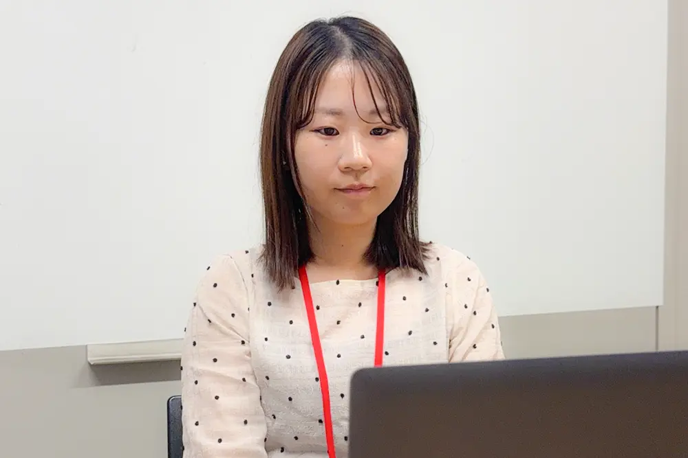 日々の情報発信に取り組むY・Kさん。